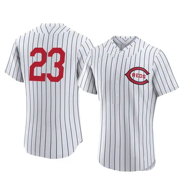 Hal Morris Men's Cincinnati Reds Authentic 2022 Field Of Dreams Jersey - White