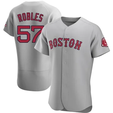 Hansel Robles Men's Boston Red Sox Authentic Road Jersey - Gray