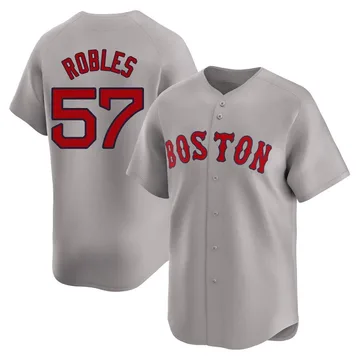 Hansel Robles Men's Boston Red Sox Limited Away Jersey - Gray