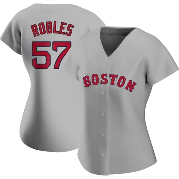 Hansel Robles Women's Boston Red Sox Replica Road Jersey - Gray