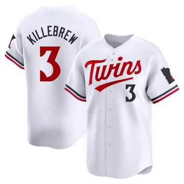 Harmon Killebrew Men's Minnesota Twins Limited Home Jersey - White