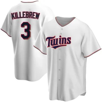 Harmon Killebrew Men's Minnesota Twins Replica Home Jersey - White