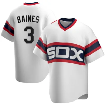 Harold Baines Men's Chicago White Sox Replica Cooperstown Collection Jersey - White