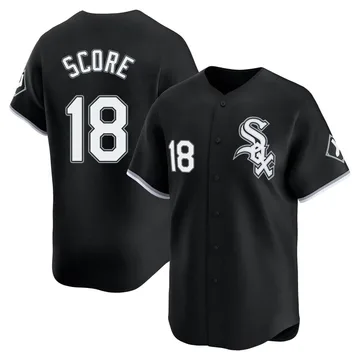 Herb Score Men's Chicago White Sox Limited Alternate Jersey - Black