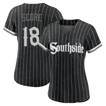 Herb Score Women's Chicago White Sox Authentic 2021 City Connect Jersey - Black