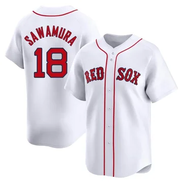 Hirokazu Sawamura Men's Boston Red Sox Limited Home Jersey - White