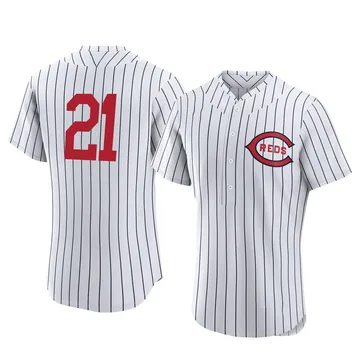 Hunter Greene Men's Cincinnati Reds Authentic 2022 Field Of Dreams Jersey - White