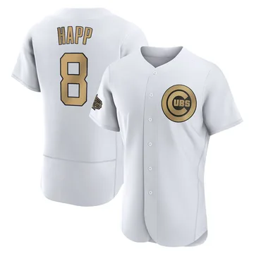 Ian Happ Men's Chicago Cubs Game Authentic 2022 All-Star Jersey - White