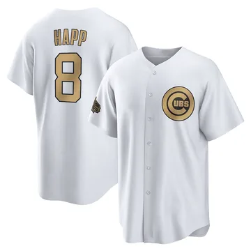 Ian Happ Men's Chicago Cubs Game Replica 2022 All-Star Jersey - White