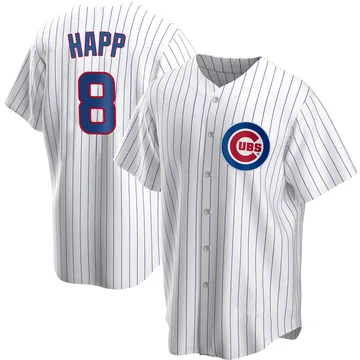 Ian Happ Men's Chicago Cubs Replica Home Jersey - White