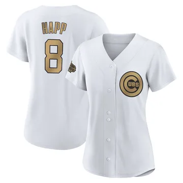 Ian Happ Women's Chicago Cubs Game Authentic 2022 All-Star Jersey - White