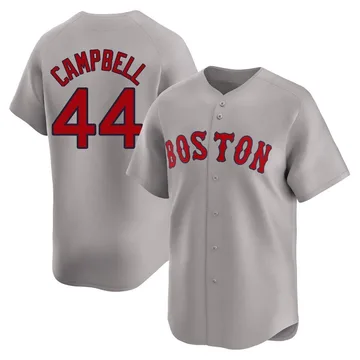 Isaiah Campbell Men's Boston Red Sox Limited Away Jersey - Gray