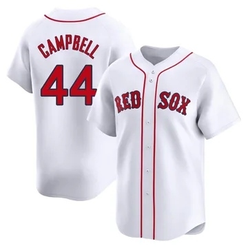 Isaiah Campbell Men's Boston Red Sox Limited Home Jersey - White