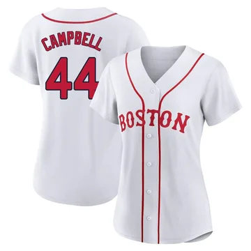 Isaiah Campbell Women's Boston Red Sox Authentic 2021 Patriots' Day Jersey - White