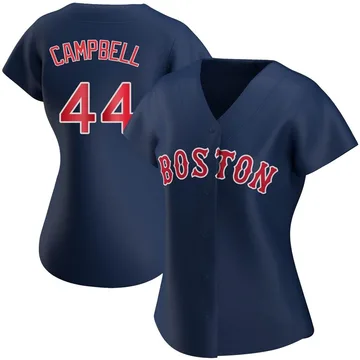 Isaiah Campbell Women's Boston Red Sox Authentic Alternate Jersey - Navy