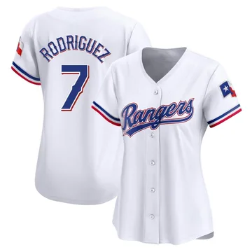 Ivan Rodriguez Women's Texas Rangers Limited Home Jersey - White