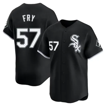 Jace Fry Men's Chicago White Sox Limited Alternate Jersey - Black