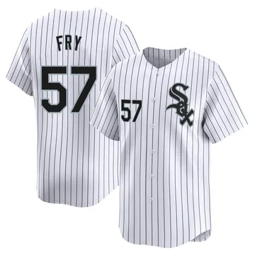 Jace Fry Men's Chicago White Sox Limited Home Jersey - White