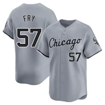 Jace Fry Men's Chicago White Sox Limited Road Jersey - Gray