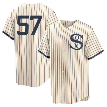 Jace Fry Men's Chicago White Sox Replica 2021 Field of Dreams Jersey - Cream