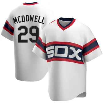 Jack Mcdowell Men's Chicago White Sox Replica Cooperstown Collection Jersey - White