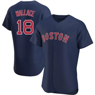 Jacob Wallace Men's Boston Red Sox Authentic Alternate Jersey - Navy