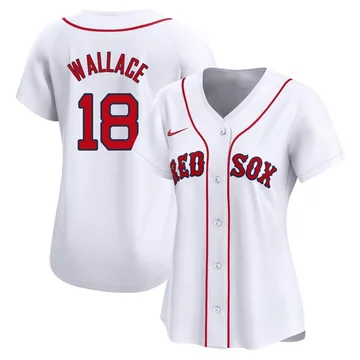 Jacob Wallace Women's Boston Red Sox Limited Home Jersey - White