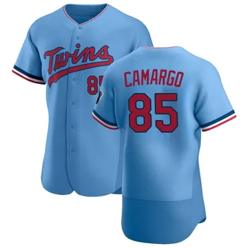 Jair Camargo Men's Minnesota Twins Authentic Alternate Jersey - Light Blue