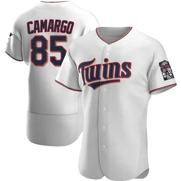 Jair Camargo Men's Minnesota Twins Authentic Home Jersey - White