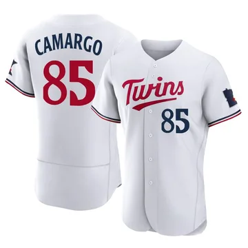 Jair Camargo Men's Minnesota Twins Authentic Home Jersey - White