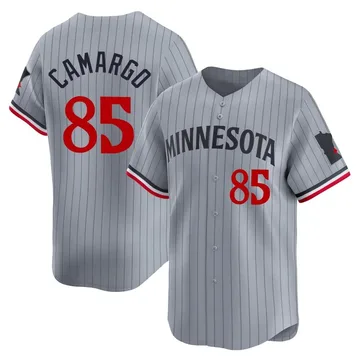 Jair Camargo Men's Minnesota Twins Limited Road Jersey - Gray