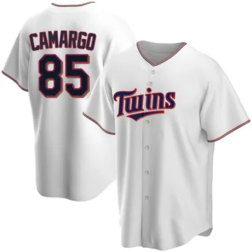 Jair Camargo Youth Minnesota Twins Replica Home Jersey - White