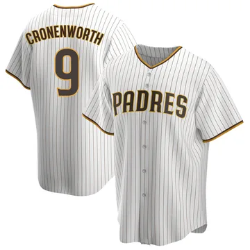 Jake Cronenworth Men's San Diego Padres Replica Home Jersey - White/Brown