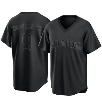 Jake Cronenworth Men's San Diego Padres Replica Pitch Fashion Jersey - Black