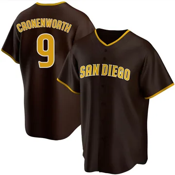 Jake Cronenworth Men's San Diego Padres Replica Road Jersey - Brown