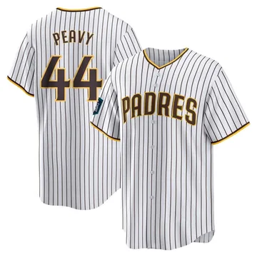 Jake Peavy Men's San Diego Padres Replica 2024 World Tour Seoul Series Home Jersey - White