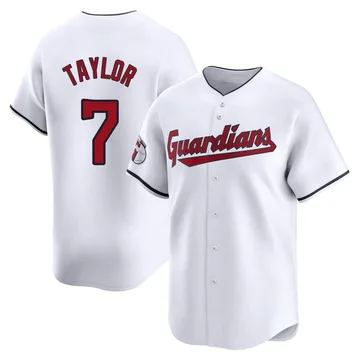 Jake Taylor Men's Cleveland Guardians Limited Home Jersey - White