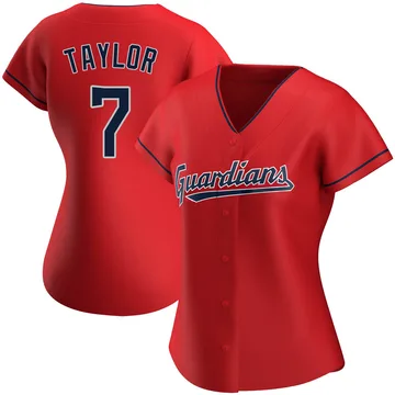 Jake Taylor Women's Cleveland Guardians Authentic Alternate Jersey - Red