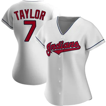 Jake Taylor Women's Cleveland Guardians Authentic Home Jersey - White