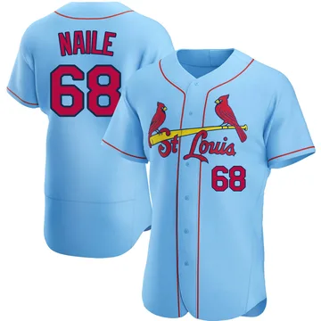 James Naile Men's St. Louis Cardinals Authentic Alternate Jersey - Light Blue