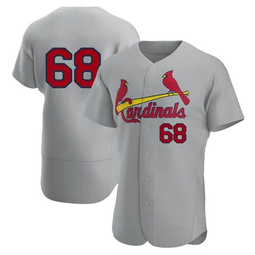 James Naile Men's St. Louis Cardinals Authentic Road Jersey - Gray