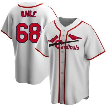 James Naile Men's St. Louis Cardinals Home Cooperstown Collection Jersey - White