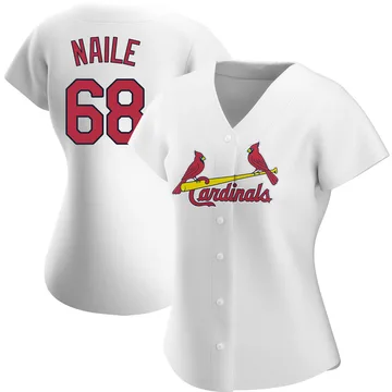 James Naile Women's St. Louis Cardinals Authentic Home Jersey - White