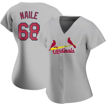 James Naile Women's St. Louis Cardinals Authentic Road Jersey - Gray