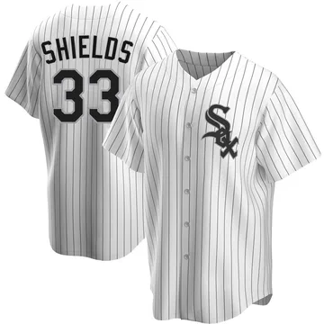 James Shields Men's Chicago White Sox Replica Home Jersey - White