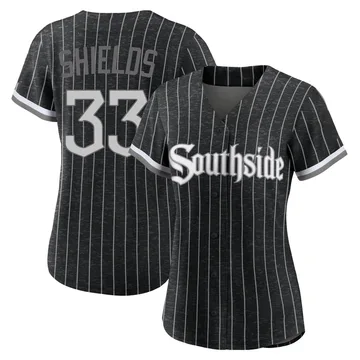 James Shields Women's Chicago White Sox Authentic 2021 City Connect Jersey - Black