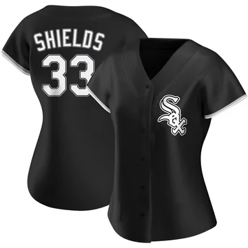 James Shields Women's Chicago White Sox Replica Alternate Jersey - Black