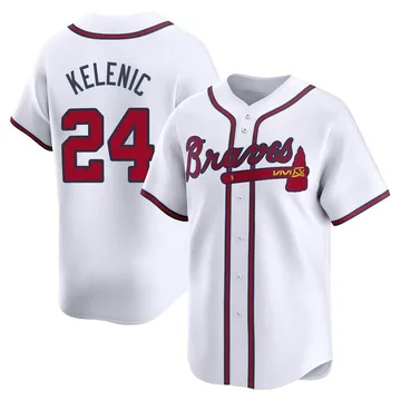 Jarred Kelenic Men's Atlanta Braves Limited Home Jersey - White