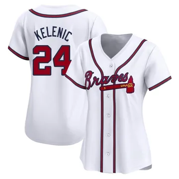 Jarred Kelenic Women's Atlanta Braves Limited Home Jersey - White