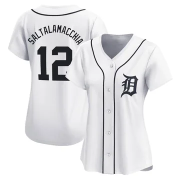 Jarrod Saltalamacchia Women's Detroit Tigers Limited Home Jersey - White